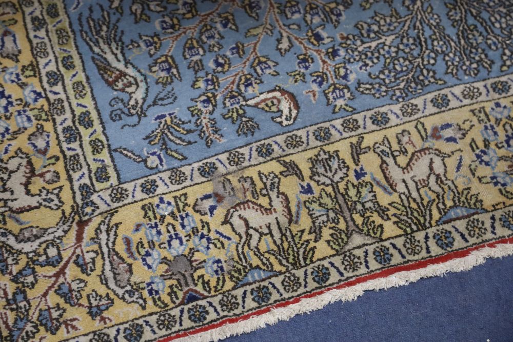 A Qum carpet, 254 x 156cm